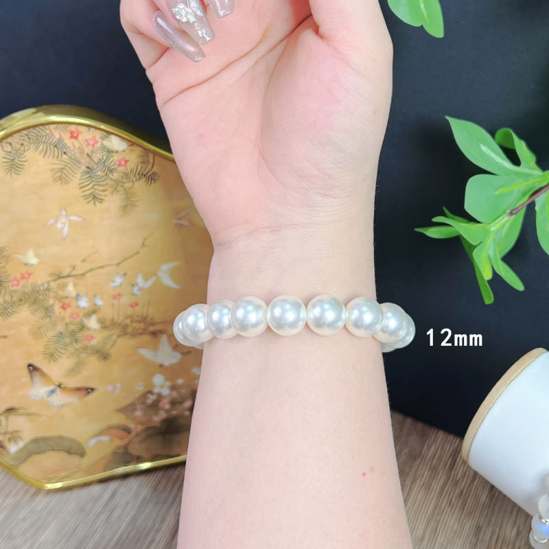 Faux Pearl Bead Stretch Bracelet — product photo 10 of 10