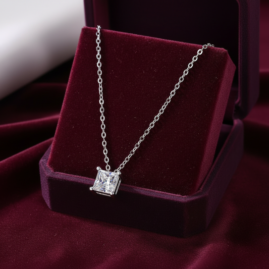 Keep the Light Moissanite Pendant Necklace