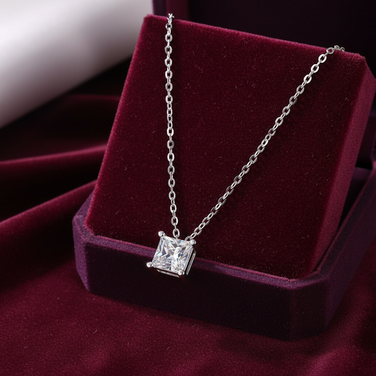 Keep the Light Moissanite Pendant Necklace