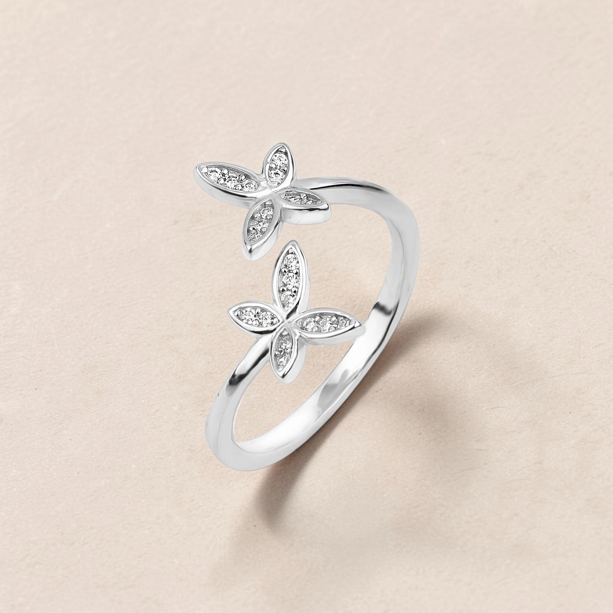 Adjustable Butterfly Ring — product photo 1 of 6