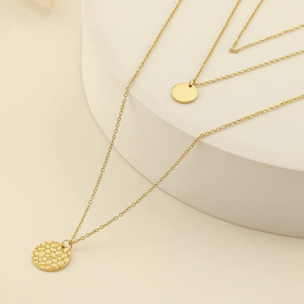 Layered necklace