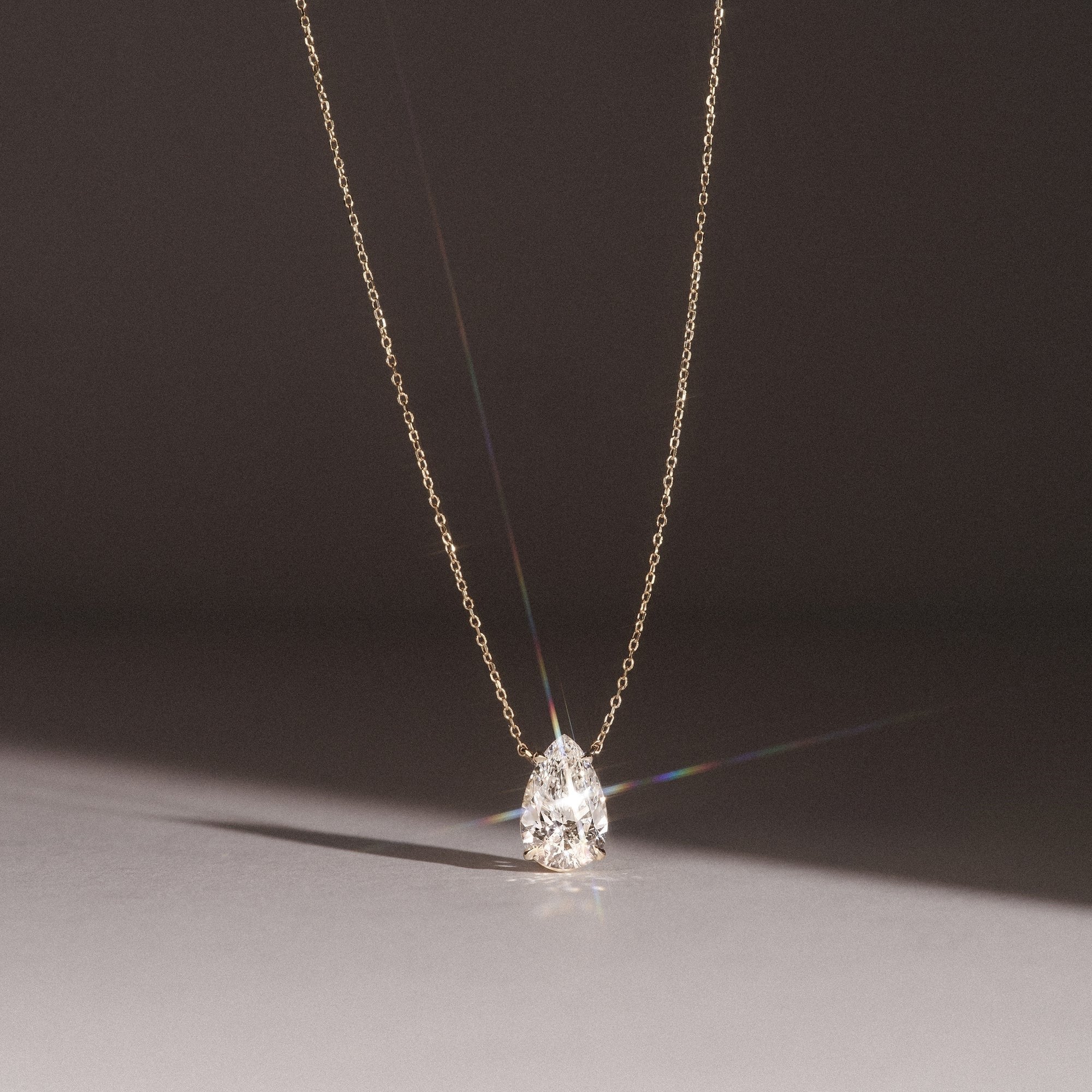 Pear necklace